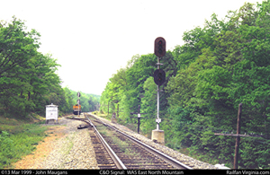 C&O Railway signal: EE North Mountain (WAS)